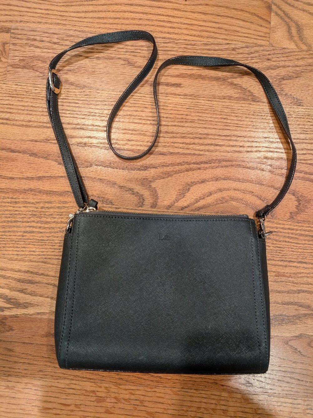 Lo & Sons Pearl Crossbody in Dark Gray